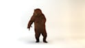 create a dance 3d character logo animation