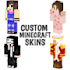 design you a professional 3d minecraft skin