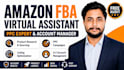 be your expert amazon fba virtual assistant, amazon account manager, PPC expert