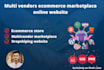 create woocommerce multi vendor ecommerce marketplace website with dokan wcfm