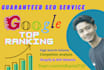 build white hat seo do follow backlinks for google top ranking