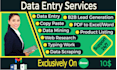 do excel data entry job,restaurant menu data entry,copy paste,web research