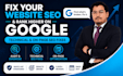 fix your website SEO to rank higher on google