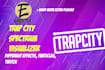 create audio react spectrum visualizer like trap city
