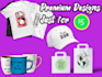 design trendy tshirt bags mugs caps in 6 hours