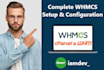do any task of whmcs and whole setup