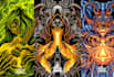 draw metal cover album and heavy metal illustration dark art