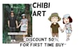 draw you a cute chibi character from your photo