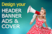 design creative ads, web banner, cover, web header, slider