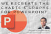 recreate editable charts and graphs for powerpoint