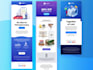 do professional eye catchy and trendy email template design