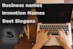 name your invention, product, or business