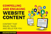 be your compelling website content writer