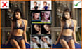 photo retouching, beauty airbrushing and enhancement services