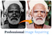 restore, repair, fix damaged photo, image restore