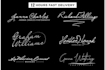 design handwritten signature logo design of name
