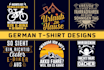 design german tshirt design for merch by amazon spreadshirt pod