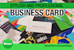 create stylish and professional Business cards