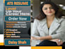 provide professional resume writing services