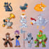 create and animate any pixelart character