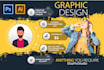 do any kind of graphic design infographics, poster, flyer, banners, covers,edits