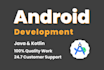 be your android app developer using java and kotlin