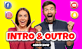 create a youtube intro outro logo animation and promo video