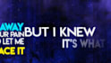 create modern lyric video