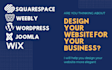 design redesign website on squarespace wix weebly webnode wordpress