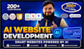 develop ai website, ai chatbot, ai web application automation and saas