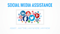 provide social media assistance