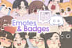 draw cute chibi avatar and emotes