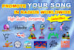 promote your own song in radios worldwide