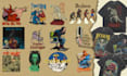 create vintage streetwear t shirt design and clothing graphic illustration