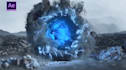 create this portal logo reveal animation