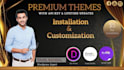install, customize premium wordpress themes divi theme,avada theme ,rehub theme