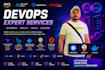 do devops, gitops ci cd pipelines for your project