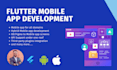 develop android and ios mobile apps using flutter