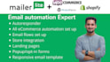 do mailerlite setup email automation popup landing page