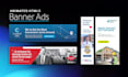 design professional HTML5 animated static display banner ads