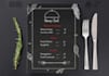 do restaurant menu, menu board, and restaurant branding