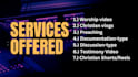 do christian video editing