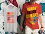 create custom graphic typography t shirt design