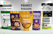 do pouch design, food packaging design, mylar bag, packaging design