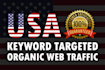 bring real USA organic traffic for your website
