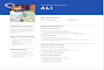 design simple and modern cv, resume