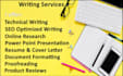 do research work and write for you