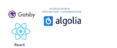 setup algolia search in gatsby and react js sites