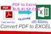 do convert PDF to word or excel