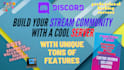 create a discord server for streamers